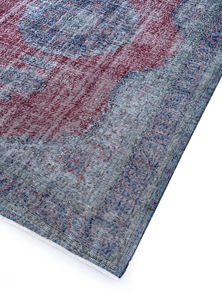 lacuna grey and black wool hand knotted Rug - FloorShot