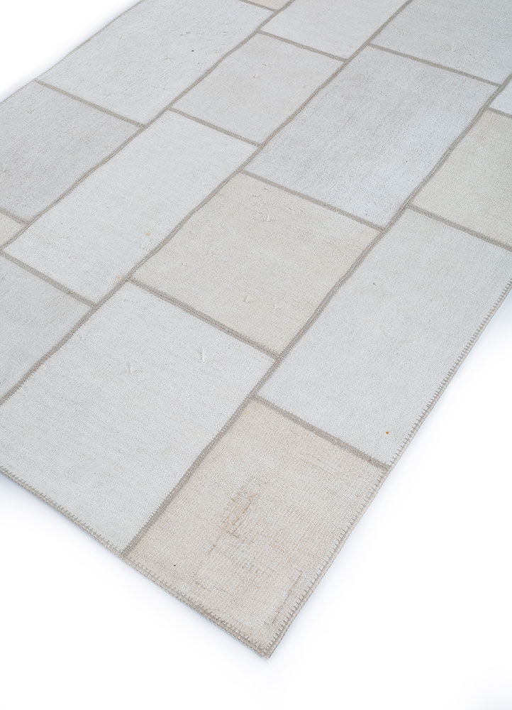 provenance ivory wool hand knotted Rug - FloorShot