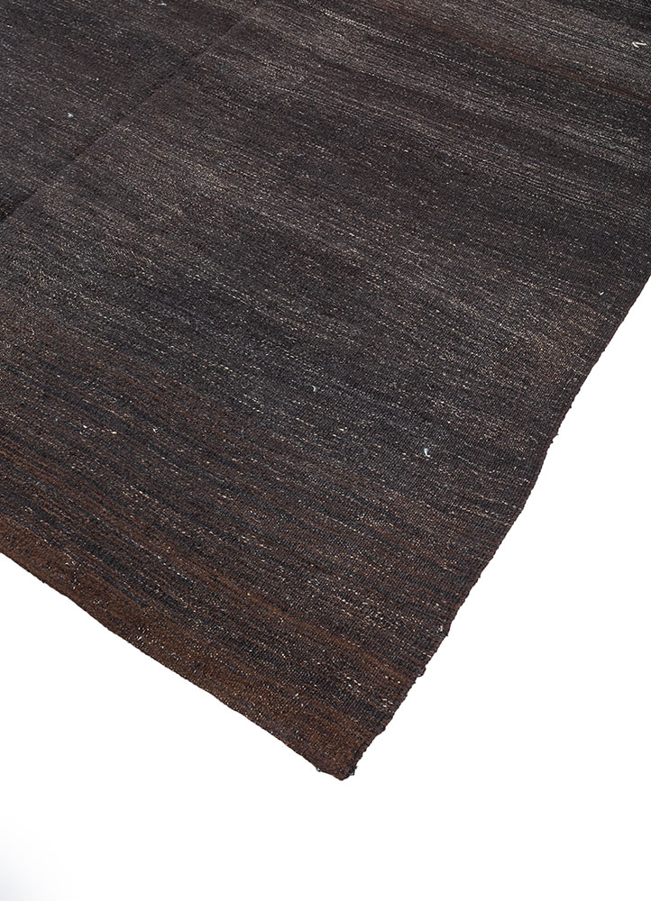 lacuna grey and black wool hand knotted Rug - FloorShot