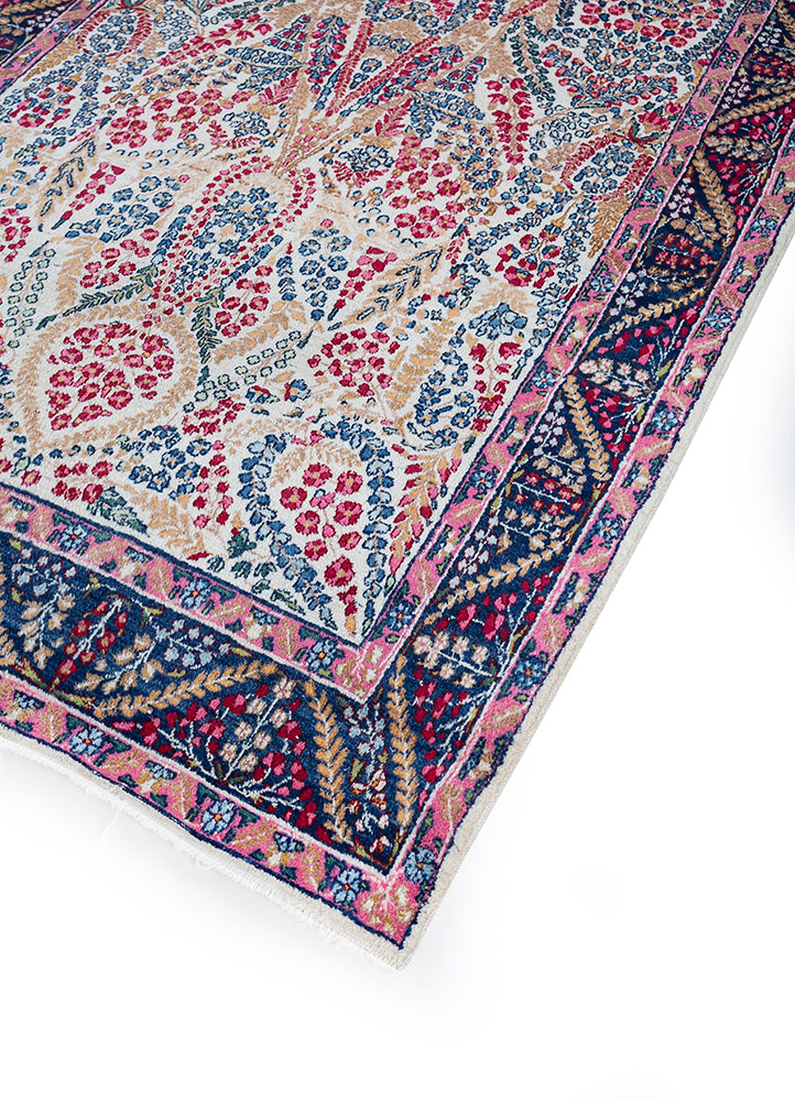 gulmarg multi wool hand knotted Rug - FloorShot