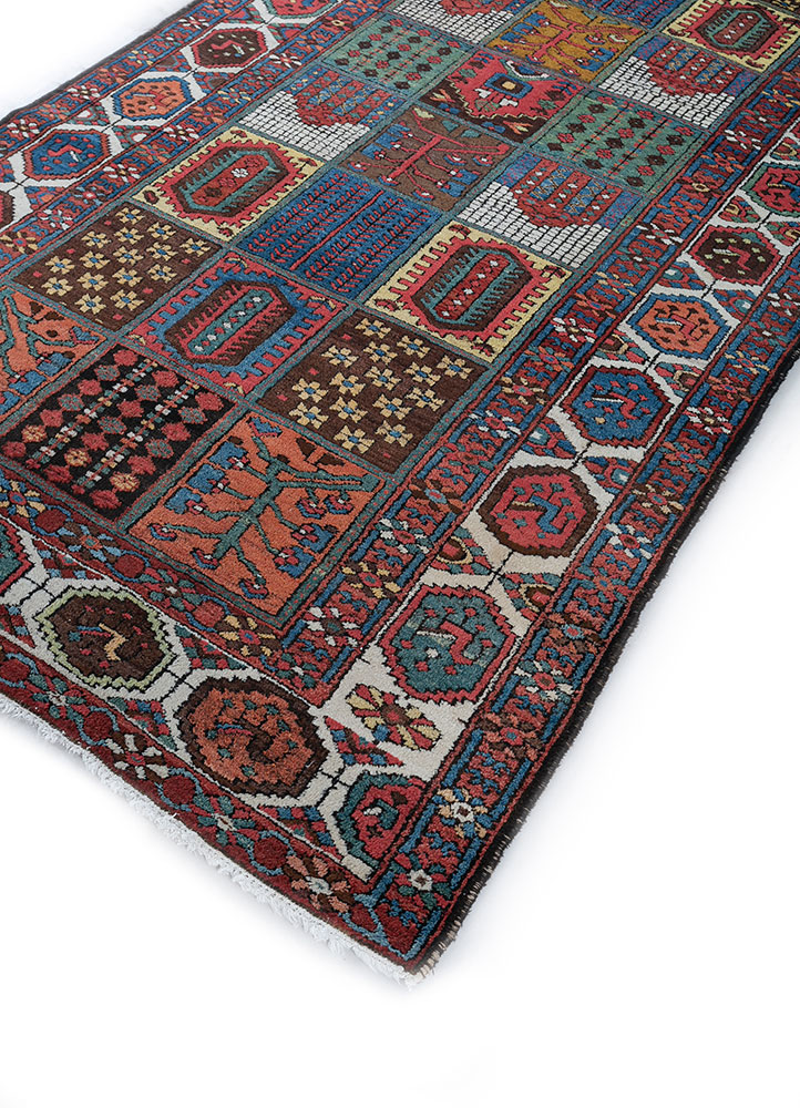 nuray multi wool hand knotted Rug - FloorShot