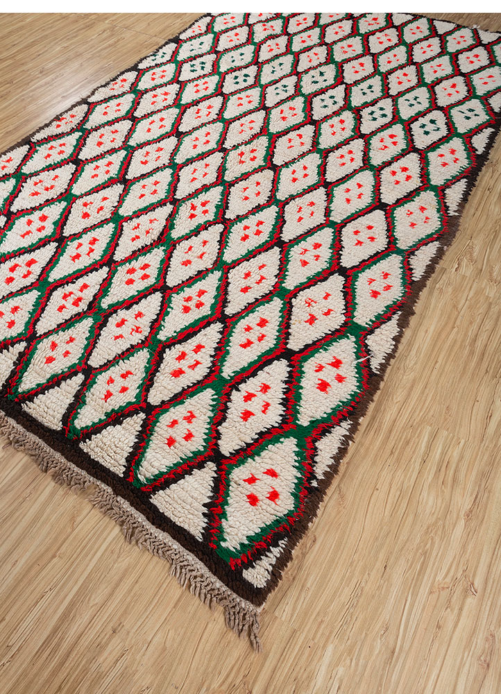 nuray ivory wool hand knotted Rug - FloorShot