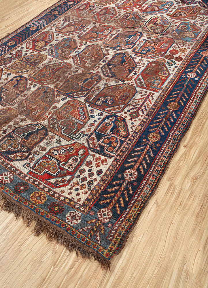 nuray ivory wool hand knotted Rug - FloorShot
