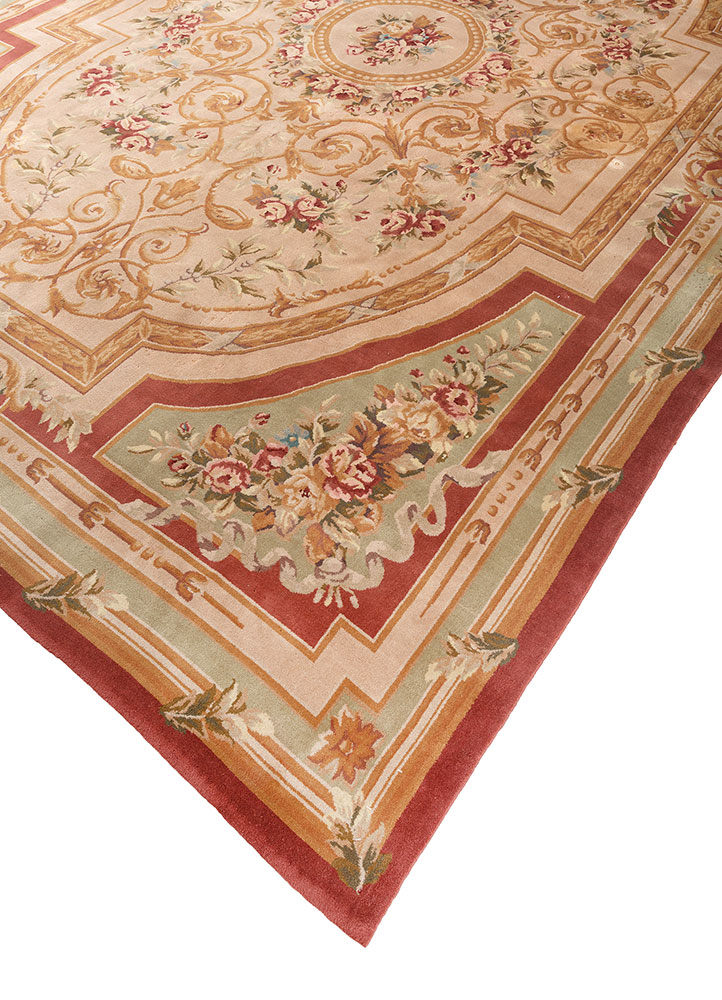 wall art green wool hand knotted WALL ART & TAPESTRY - FloorShot
