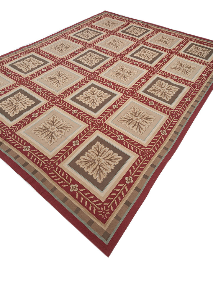 wall art red and orange cotton flat weaves WALL ART & TAPESTRY - FloorShot
