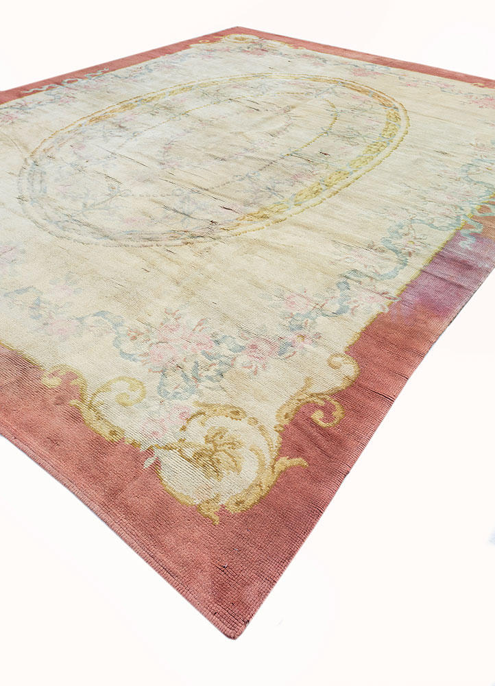aalam green wool hand knotted Rug - FloorShot