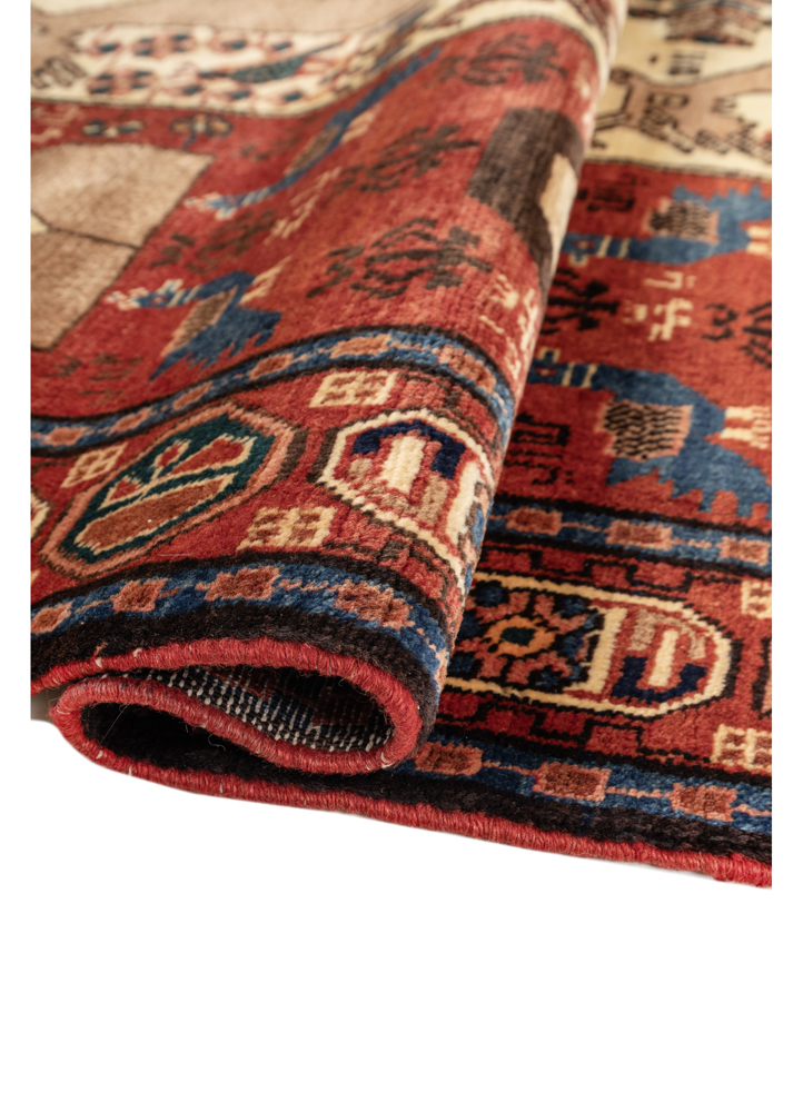 aalam gold wool hand knotted Rug - FloorShot
