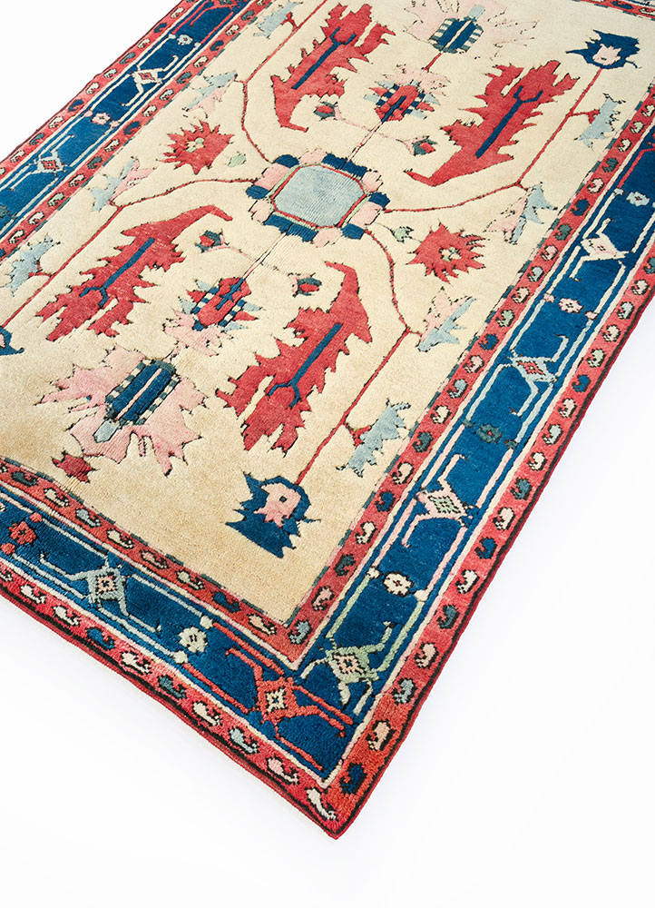 nuray multi wool hand knotted Rug - FloorShot