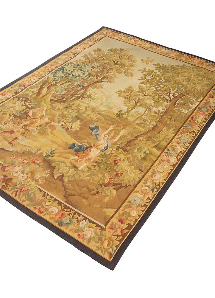 wall art green wool flat weaves WALL ART & TAPESTRY - FloorShot