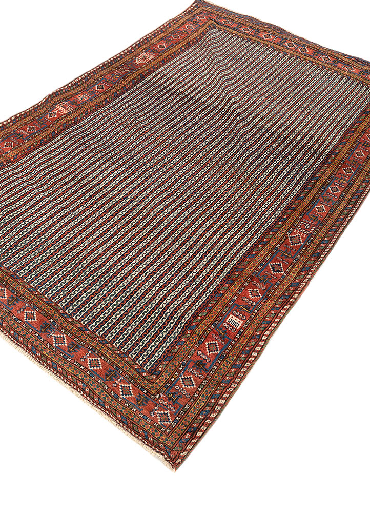 aalam ivory wool hand knotted Rug - FloorShot