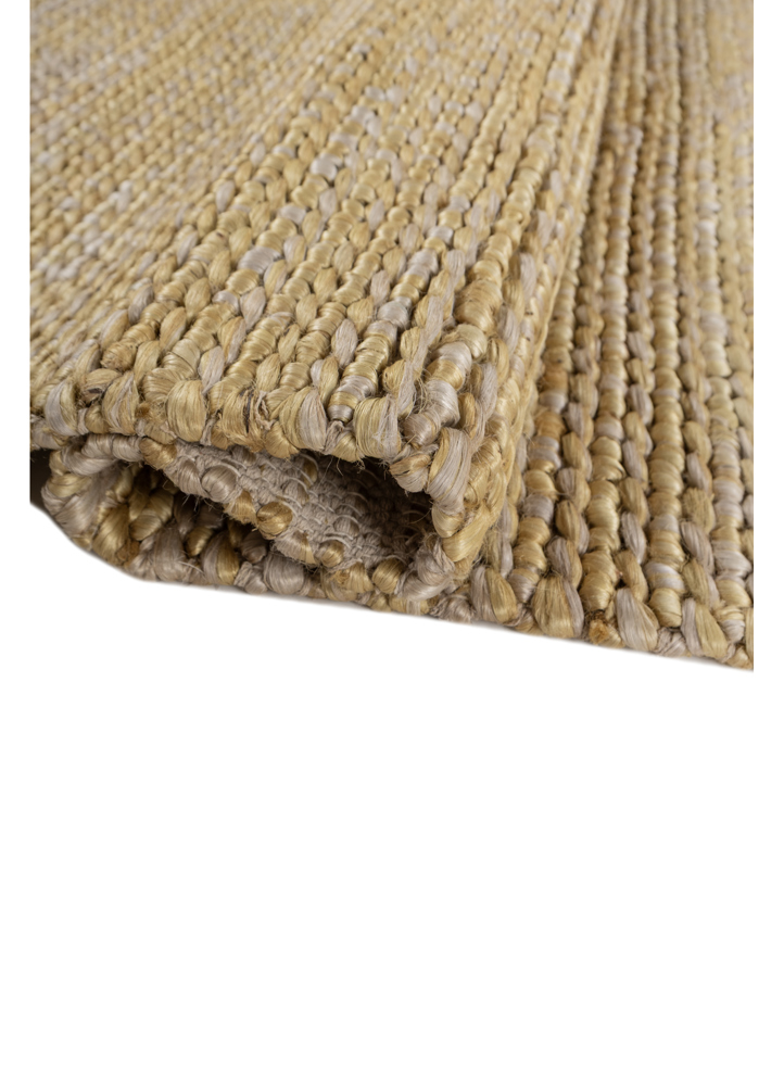 abrash ivory jute and hemp flat weaves Rug - FloorShot