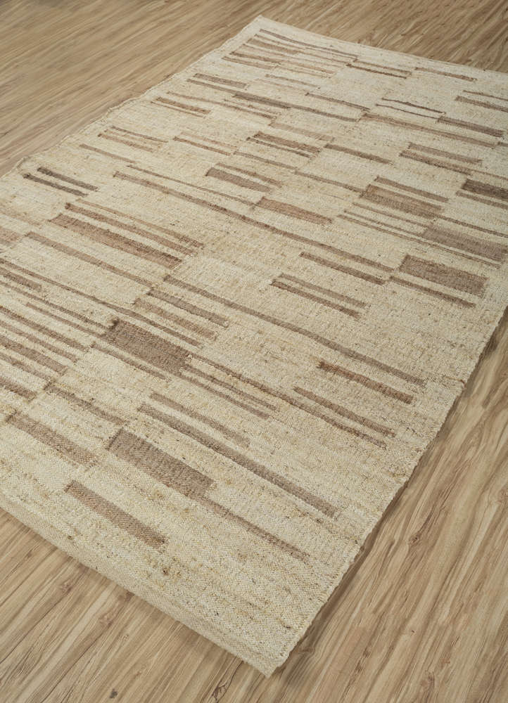 nomadic threads ivory jute and hemp flat weaves Rug - FloorShot