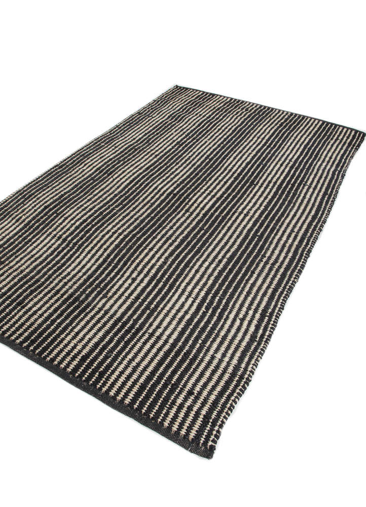 nomadic threads beige and brown jute and hemp flat weaves Rug - FloorShot