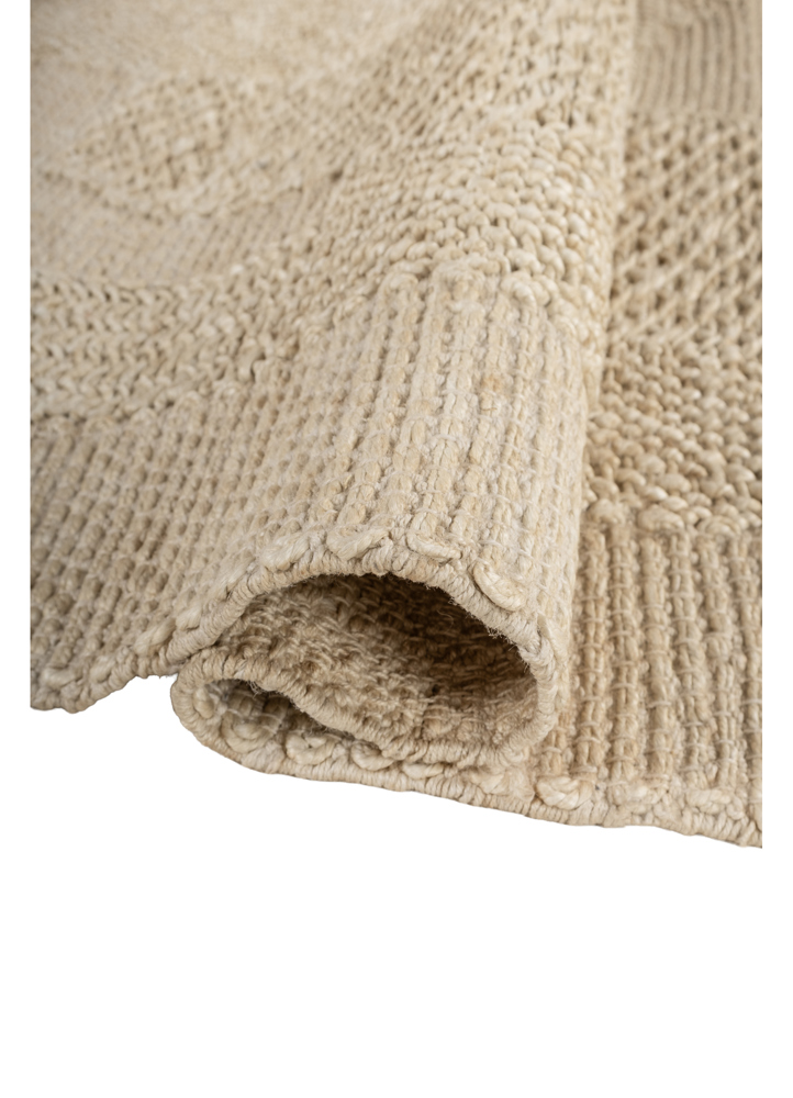 nomadic threads ivory jute and hemp flat weaves Rug - FloorShot