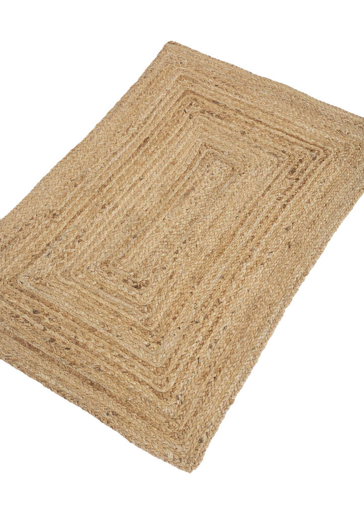 nomadic threads beige and brown jute and hemp flat weaves Rug - FloorShot
