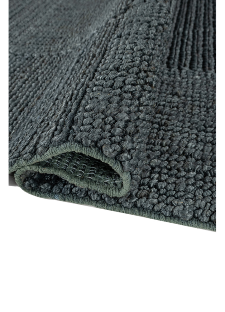 nomadic threads blue jute and hemp flat weaves Rug - FloorShot