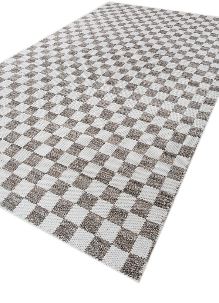 al fresco ivory polyester flat weaves Rug - FloorShot