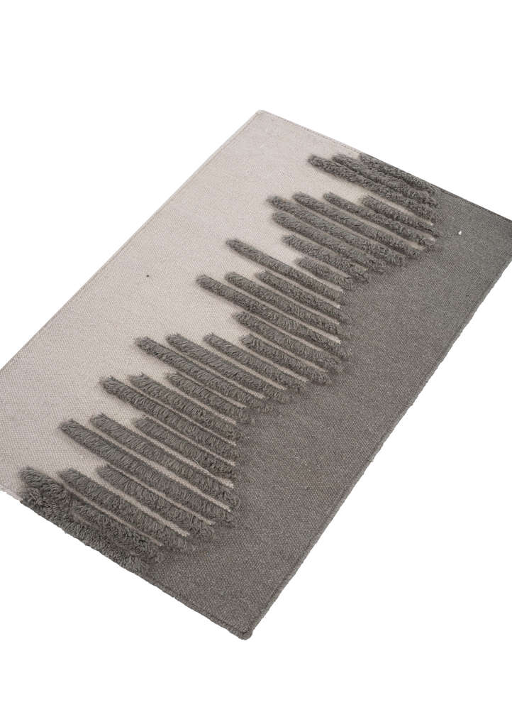aprezo ivory wool flat weaves Rug - FloorShot