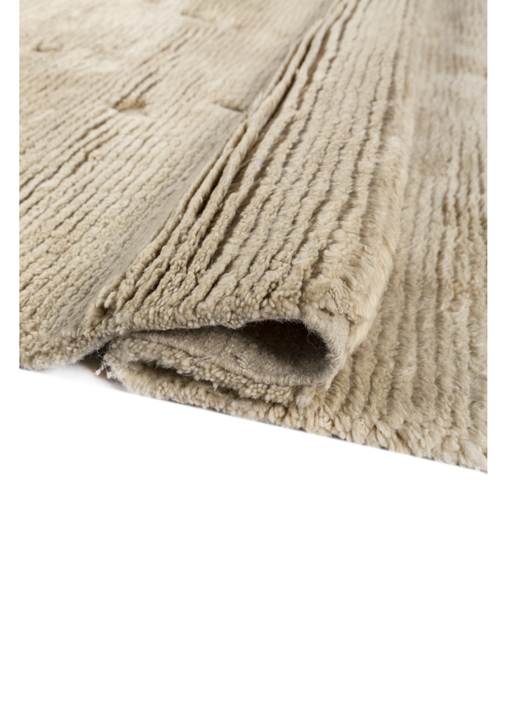 indusbar ivory wool flat weaves Rug - FloorShot