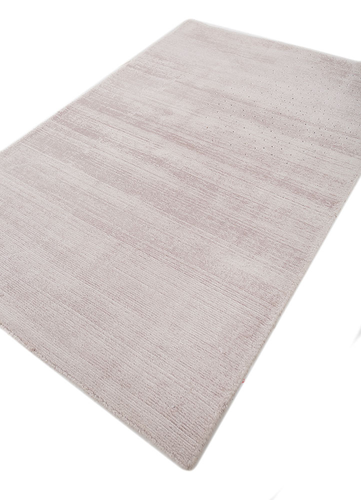 basis pink and purple viscose hand loom Rug - FloorShot