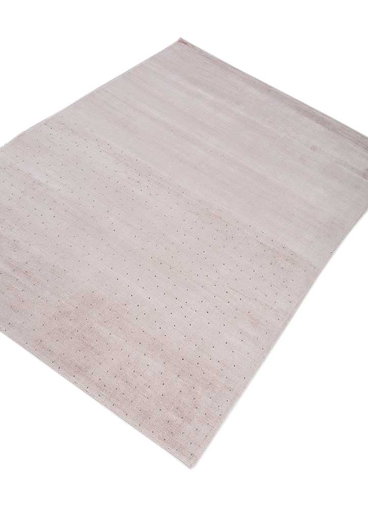 basis pink and purple viscose hand loom Rug - FloorShot