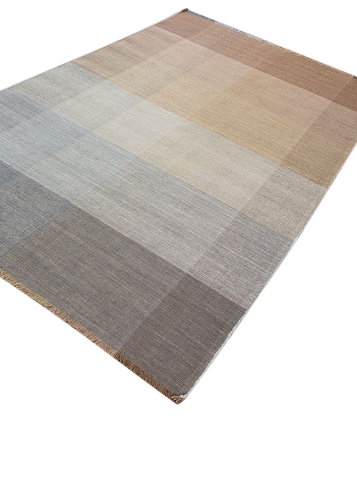 tesoro blue wool hand loom Rug - FloorShot
