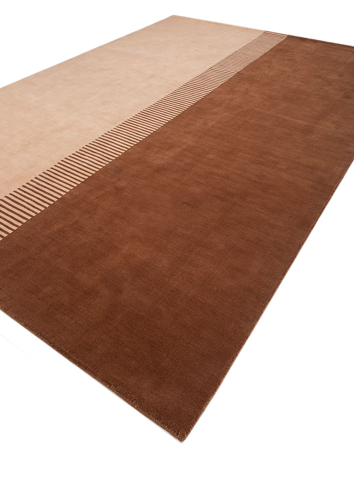 tesoro red and orange wool hand loom Rug - FloorShot