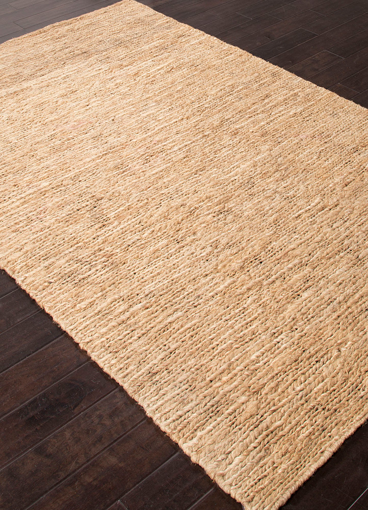 hula ivory jute and hemp hand knotted Rug - FloorShot