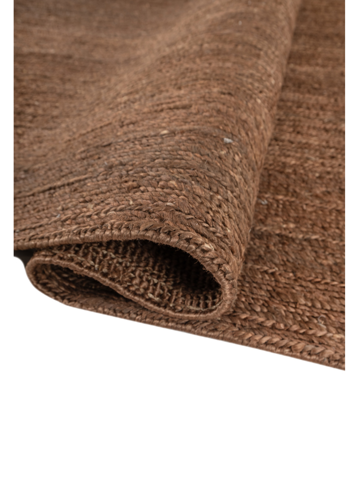 hula red and orange jute and hemp hand knotted Rug - FloorShot