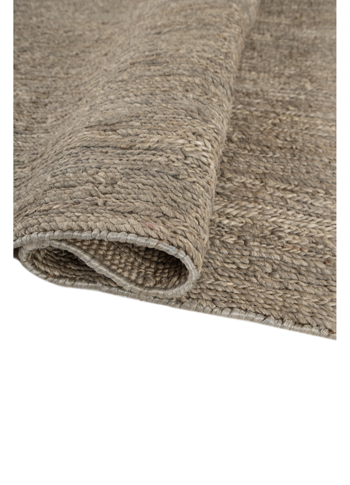 hula blue jute and hemp hand knotted Rug - FloorShot