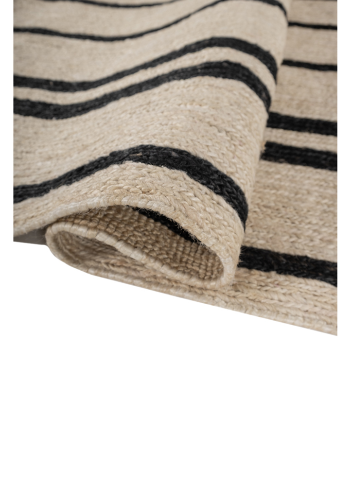 hula gold jute and hemp hand knotted Rug - FloorShot