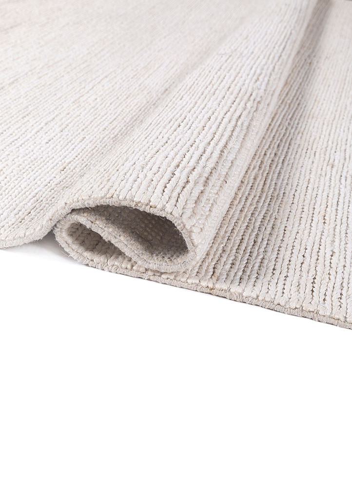 hula ivory jute and hemp hand knotted Rug - FloorShot