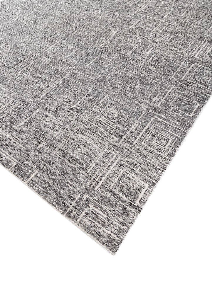 aprezo ivory wool hand knotted Rug - FloorShot