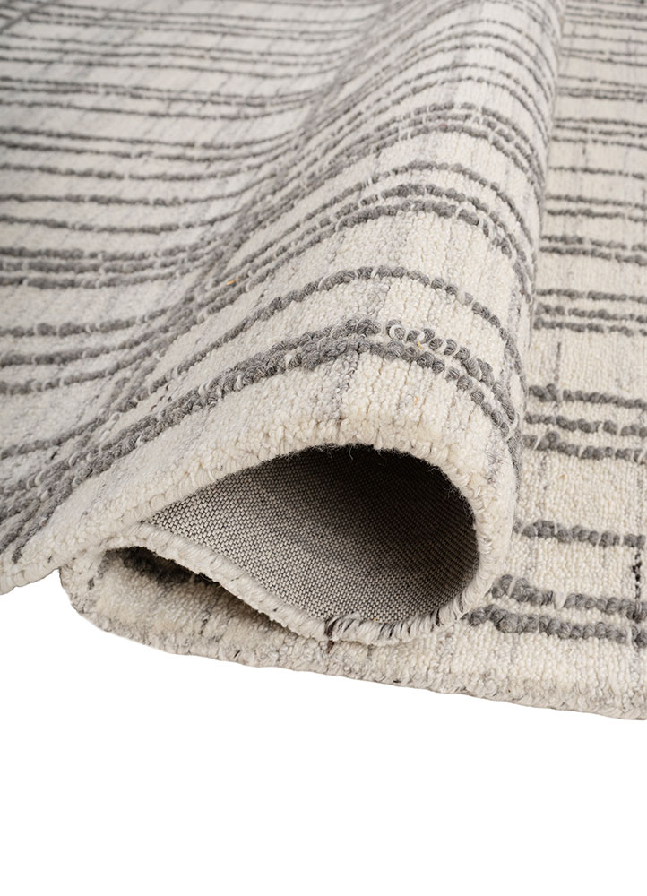 aprezo ivory wool hand tufted Rug - FloorShot