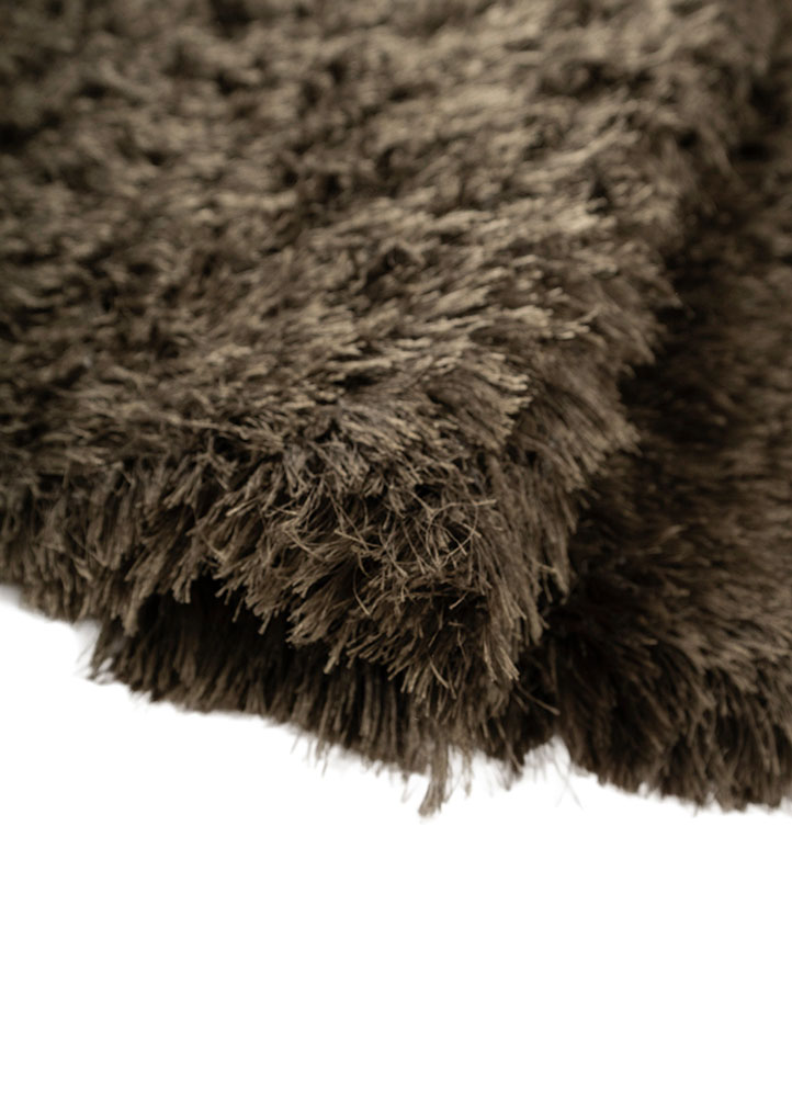 basis grey and black polyester hand loom Rug - FloorShot
