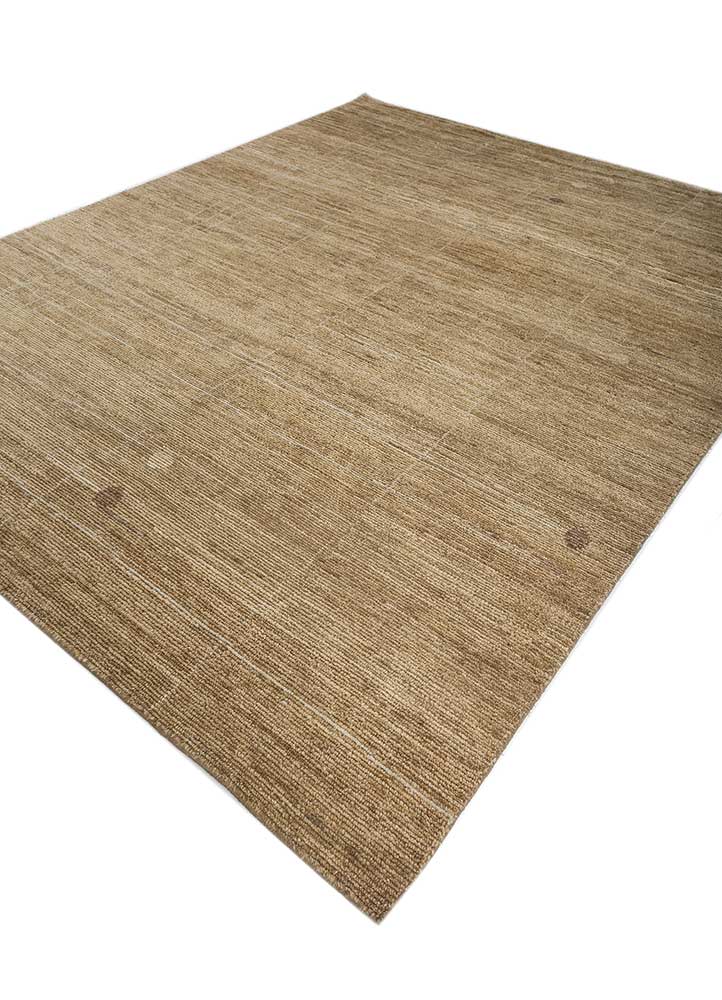 manifest green afghan wool hand knotted Rug - FloorShot