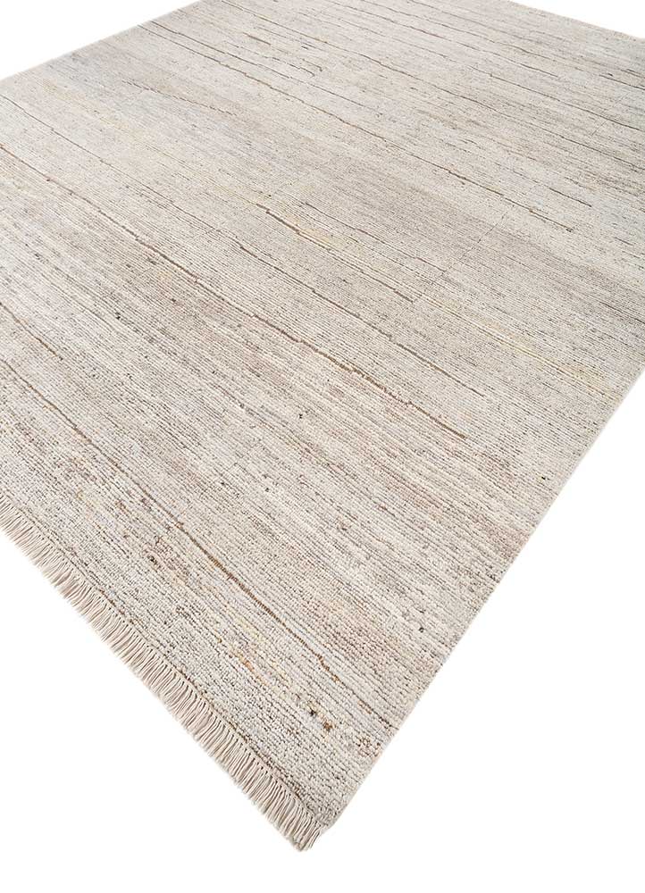 manifest ivory afghan wool hand knotted Rug - FloorShot