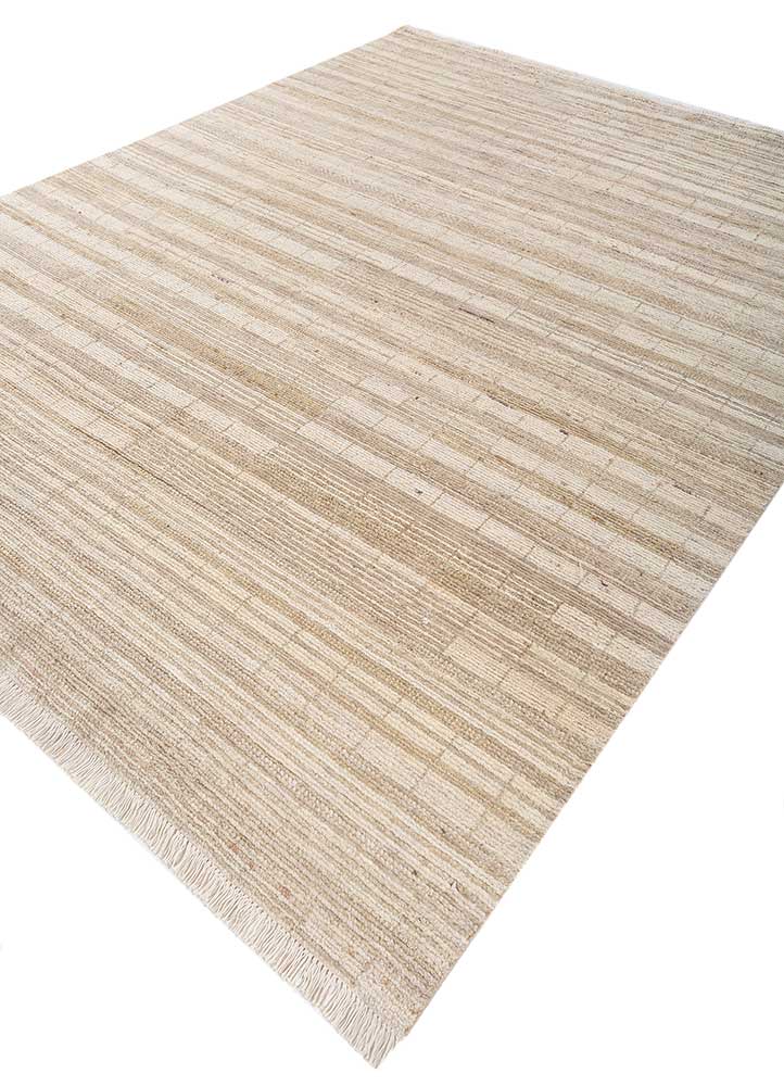 manifest ivory afghan wool hand knotted Rug - FloorShot