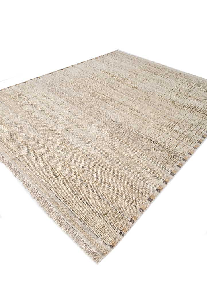 manifest ivory afghan wool hand knotted Rug - FloorShot