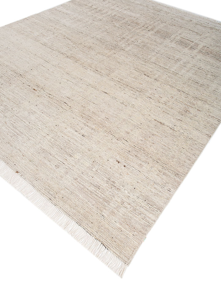 manifest ivory afghan wool hand knotted Rug - FloorShot