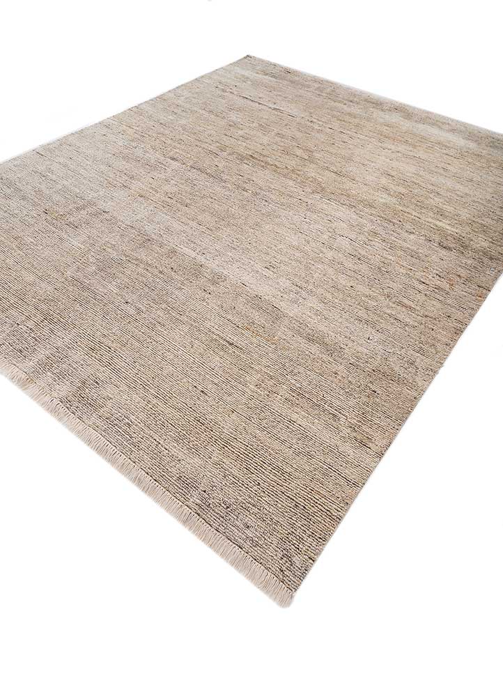 manifest ivory afghan wool hand knotted Rug - FloorShot