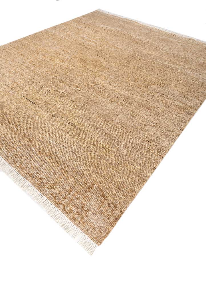 manifest red and orange afghan wool hand knotted Rug - FloorShot