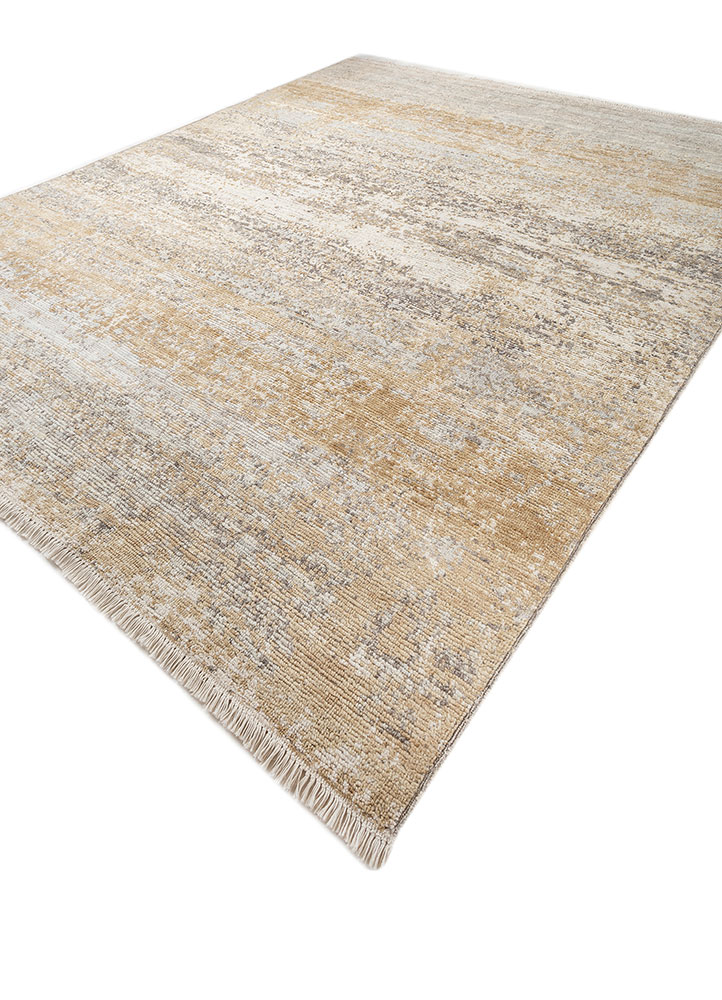 uvenuti ivory afghan wool hand knotted Rug - FloorShot