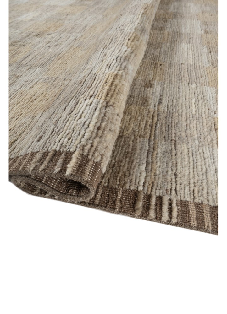 manifest ivory wool hand knotted Rug - FloorShot