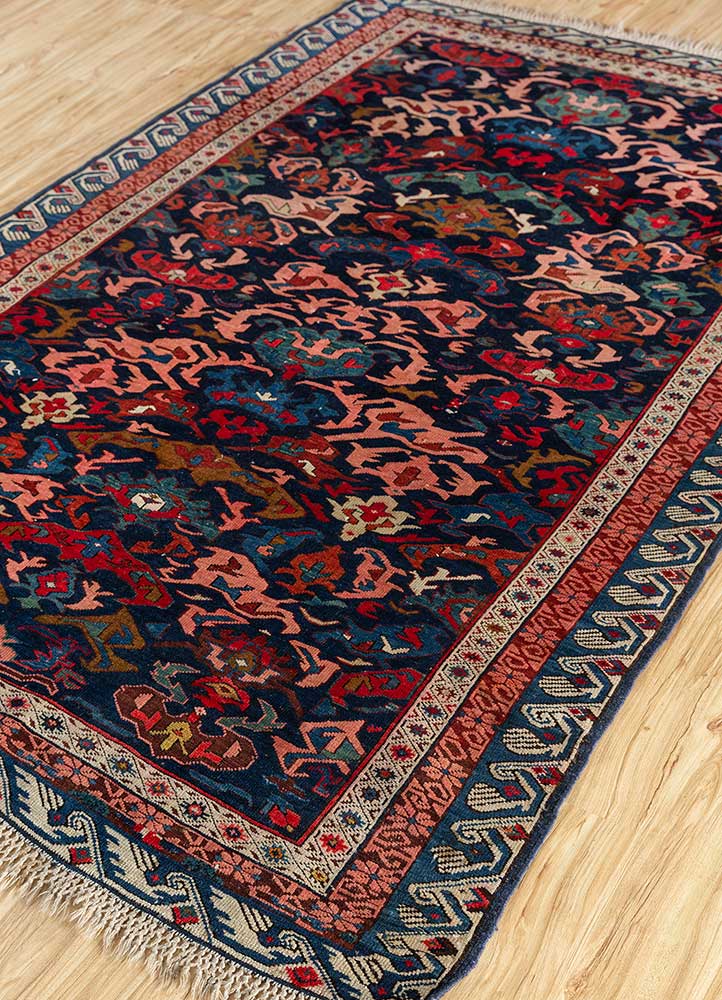 nuray multi wool hand knotted Rug - FloorShot