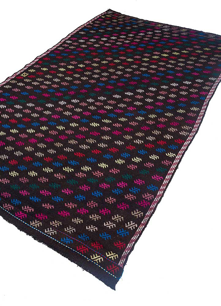 nuray multi wool hand knotted Rug - FloorShot