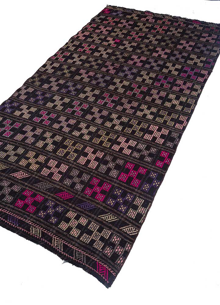 nuray multi wool hand knotted Rug - FloorShot