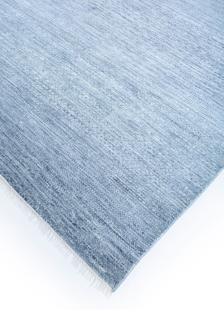 kairos grey and black wool hand knotted Rug - FloorShot