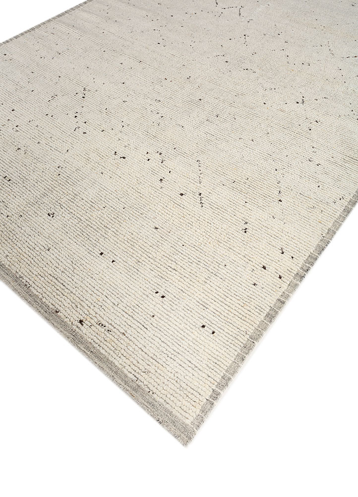 manifest ivory wool hand knotted Rug - FloorShot