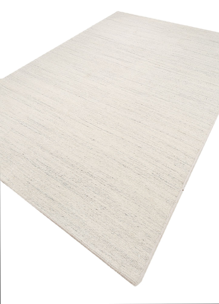 aprezo grey and black wool hand knotted Rug - FloorShot